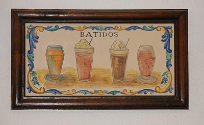 batido (de leche) (de frutas)
